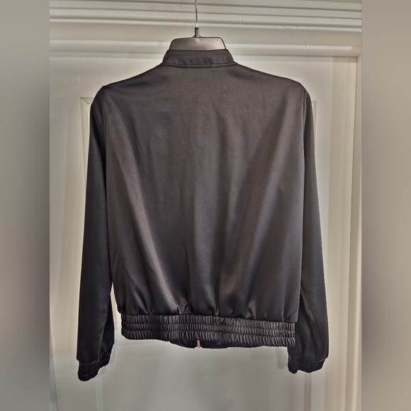 H&M Shein Black Jacket Sweater With Gold Accent - Picture 2 of 2